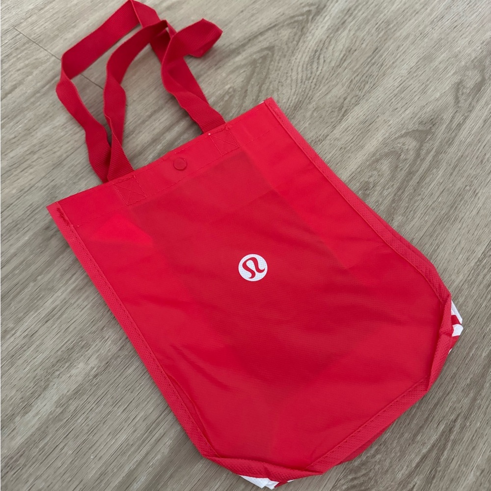 Lululemon Red Tote Bag